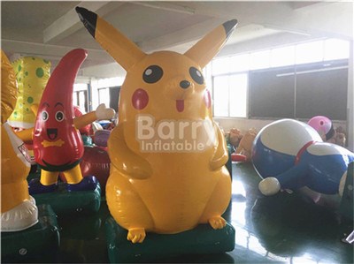 PVC marketing inflatables pikachu cartoon for sale BY-AD-032